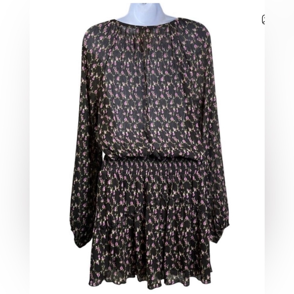 Muche et Muchette Purple Floral Mini Dress
